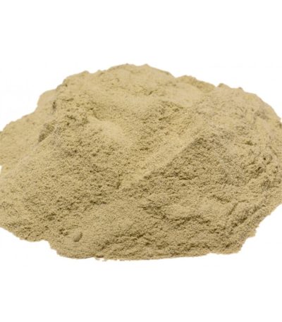 Dried Celery Powder without additives or fillers.