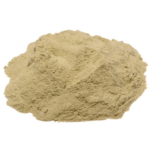 Dried Celery Powder without additives or fillers.
