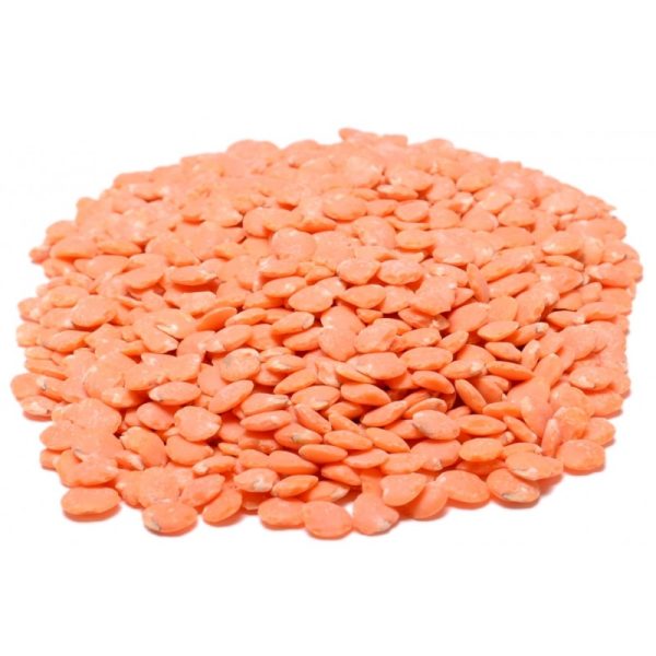 Dried Split Red Lentils in Bulk.
