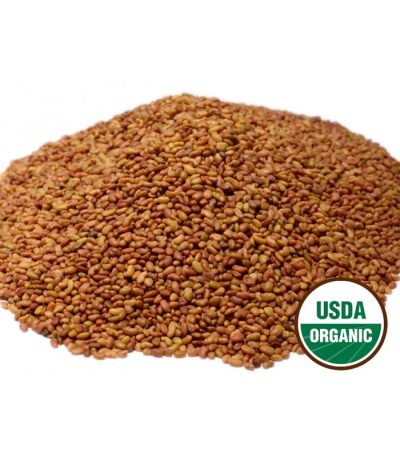 All natural Organic Alfalfa Seeds.