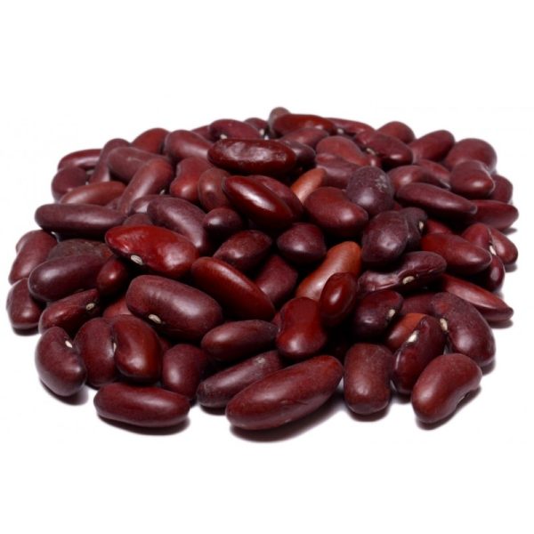 All natural, shelled, and dried Red Kidney Beans.