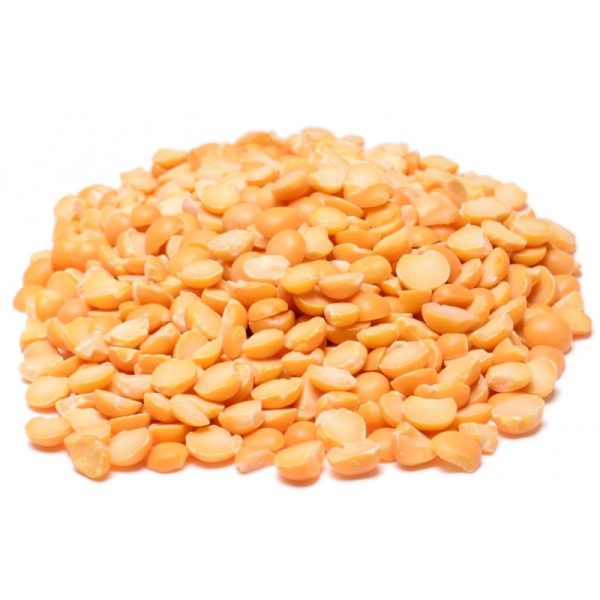All natural, shelled, and dried Yellow Split Peas.